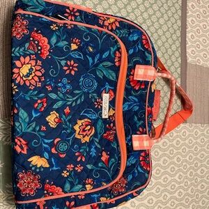 Pioneer Women overnight bag with strap. Makeup and laundry bag.